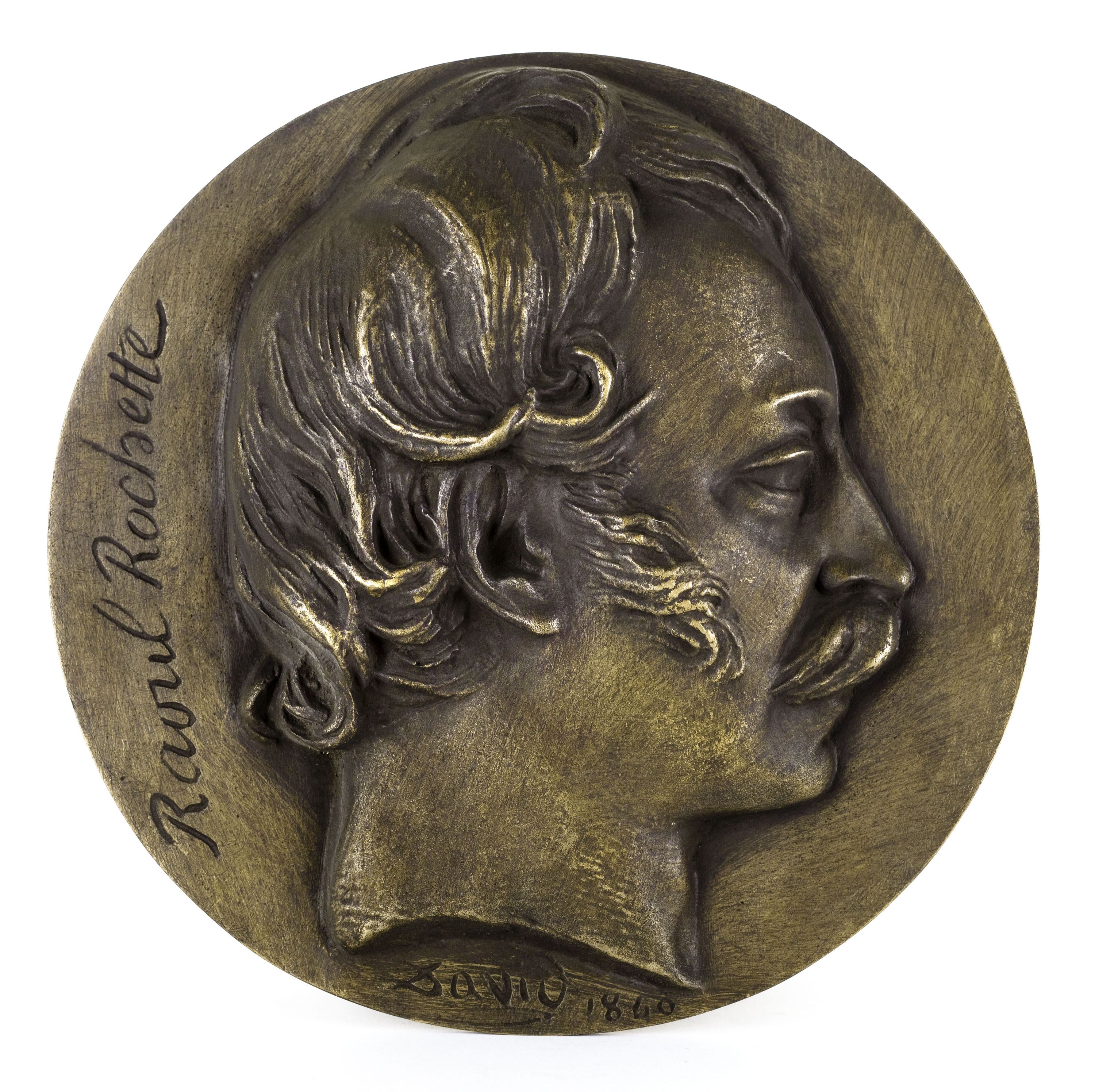 David d'Angers, Portrait de Raoul Rochette (1789-1854), archéologue