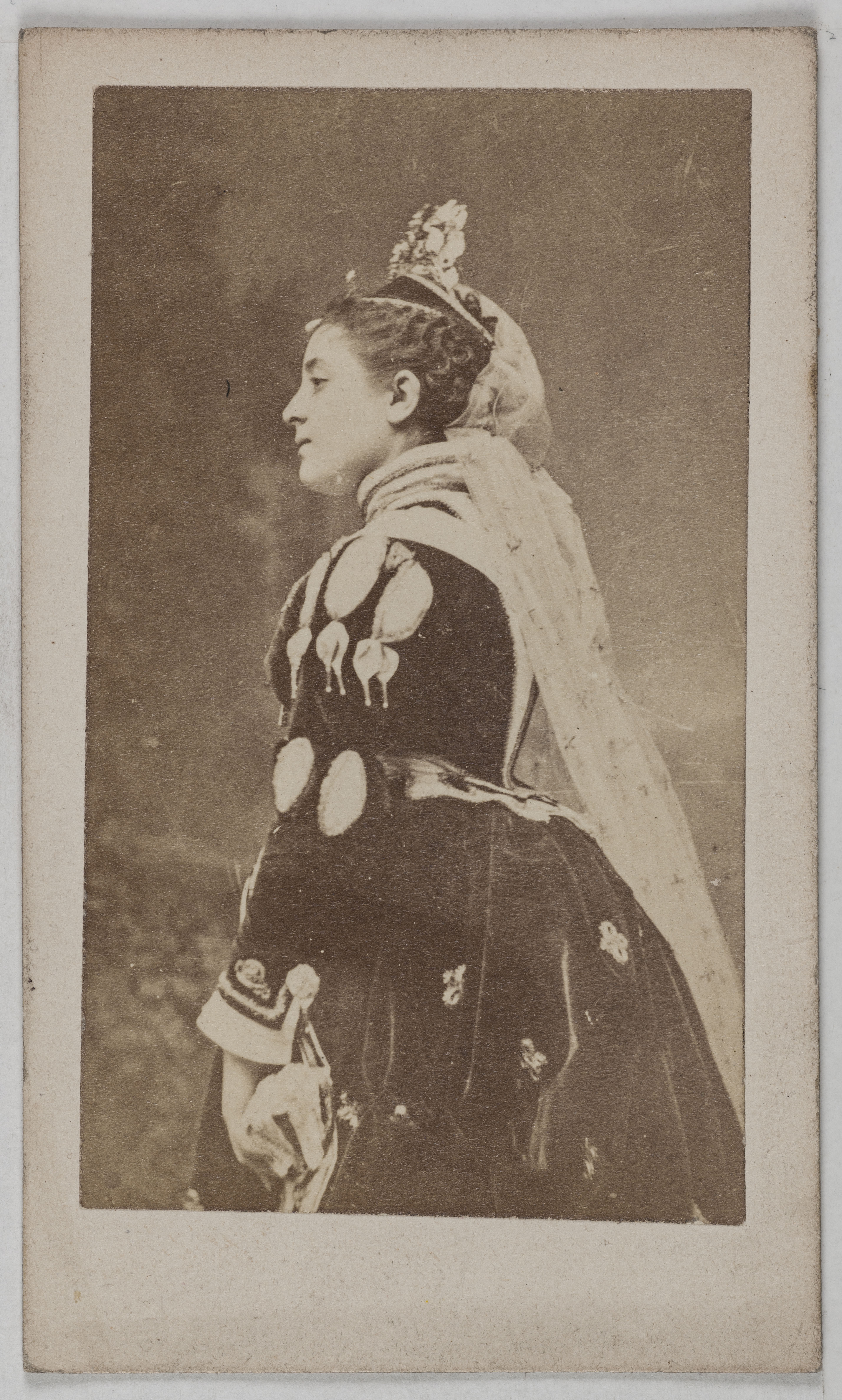 Anonyme, Portrait d'Anna Judic (Anna Marie Louise Damiens, épouse Israël, dite), (1850-1911), (cantatrice, actrice)