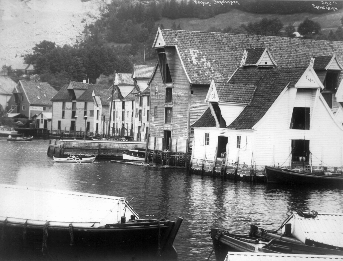 Anders Beer Wilse, Topografi, Ssandviken