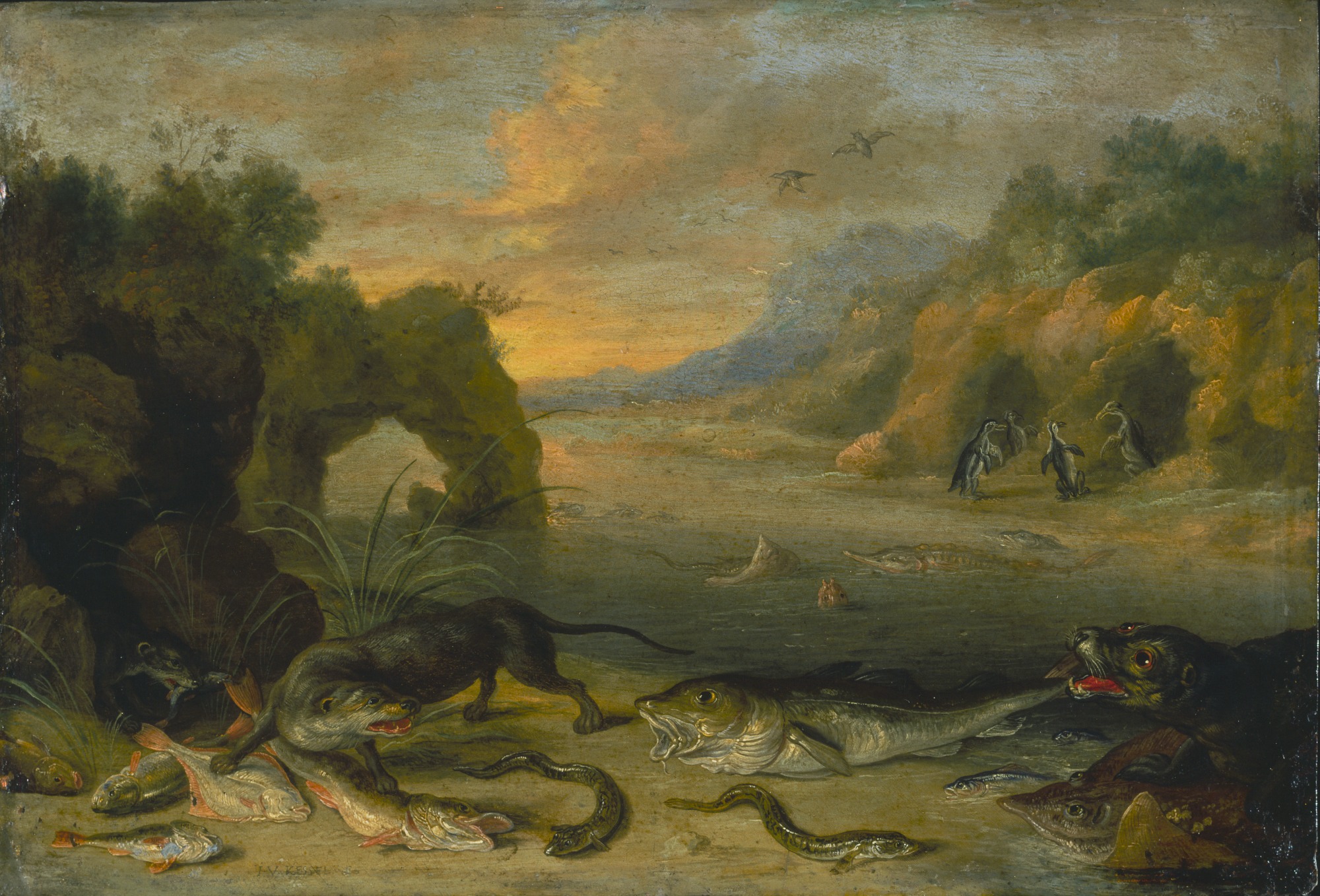 Jan van Kessel the Elder, Water