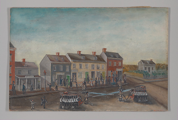 William P. Chappel, Firemen's Washing Day