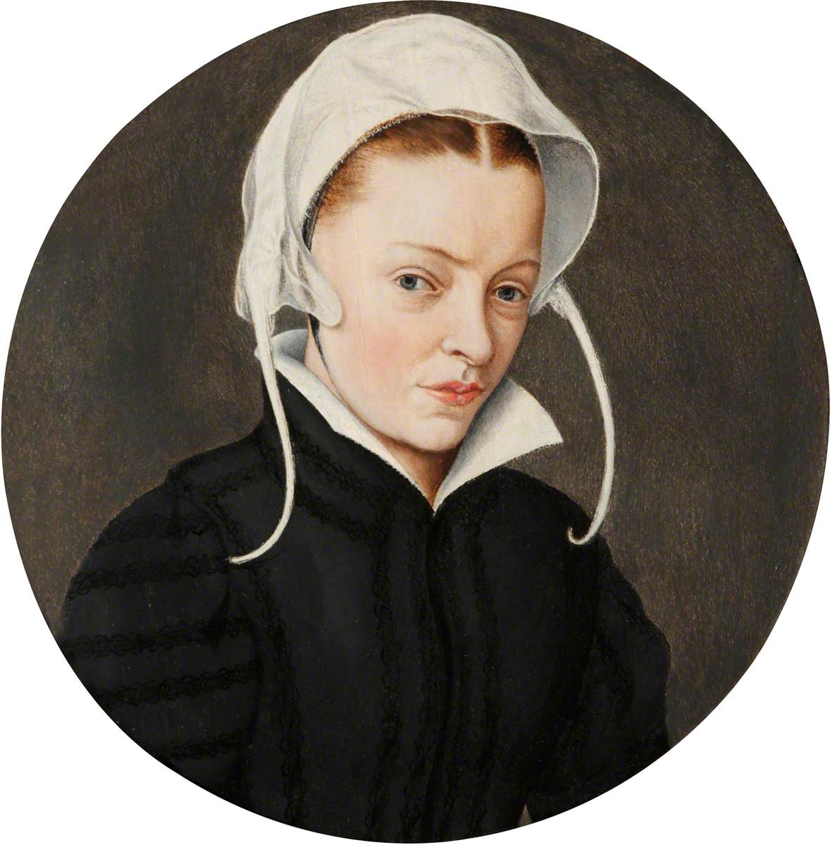 Pieter Pourbus, A Woman in a White Bonnet