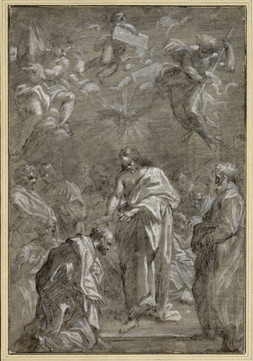Anonym, Schlüsselübergabe an Petrus