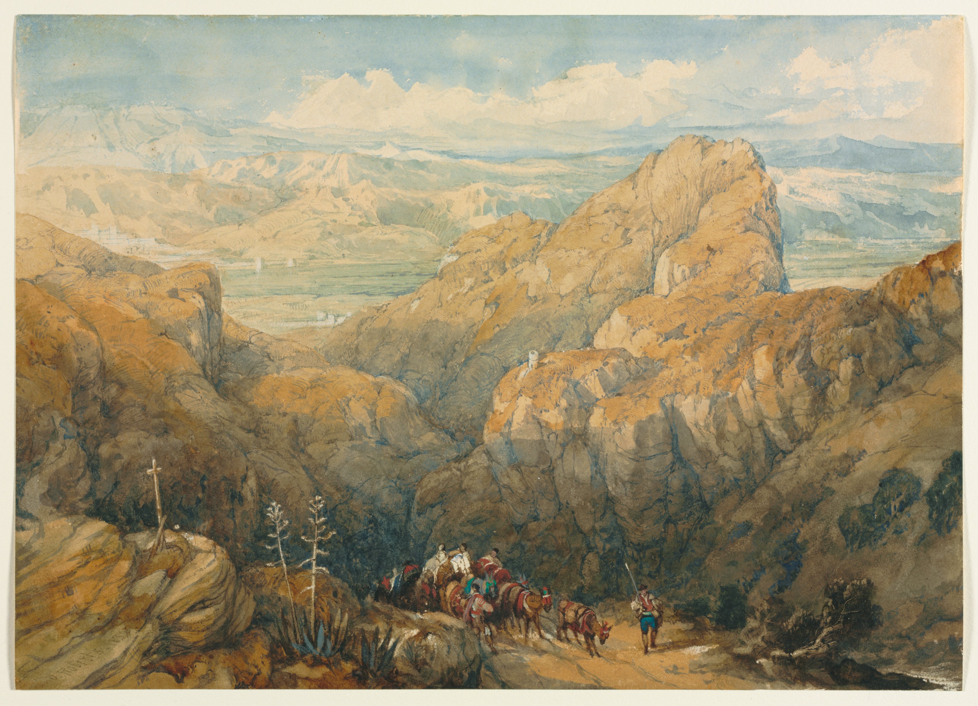 David Roberts, Descent into the Plain of Granada