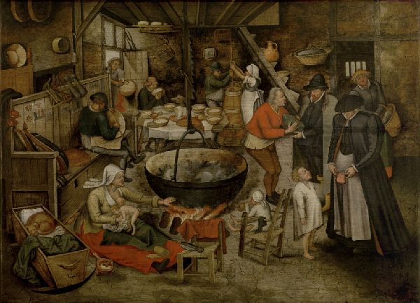 Pieter Brueghel II, Visit to the Peasants
