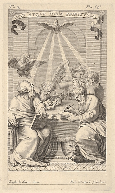 Robert Nanteuil, The Four Evangelists