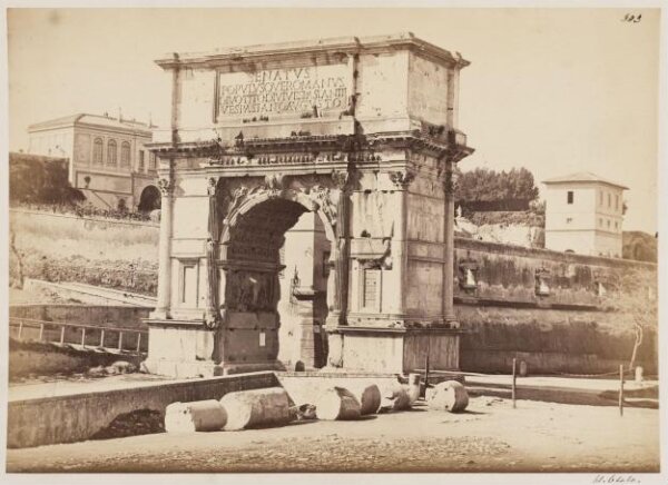 Parker, John Henry, Arches - The Arch of Titus, A.D. 79.