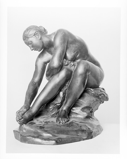 Aimé-Jules Dalou, Woman Bathing