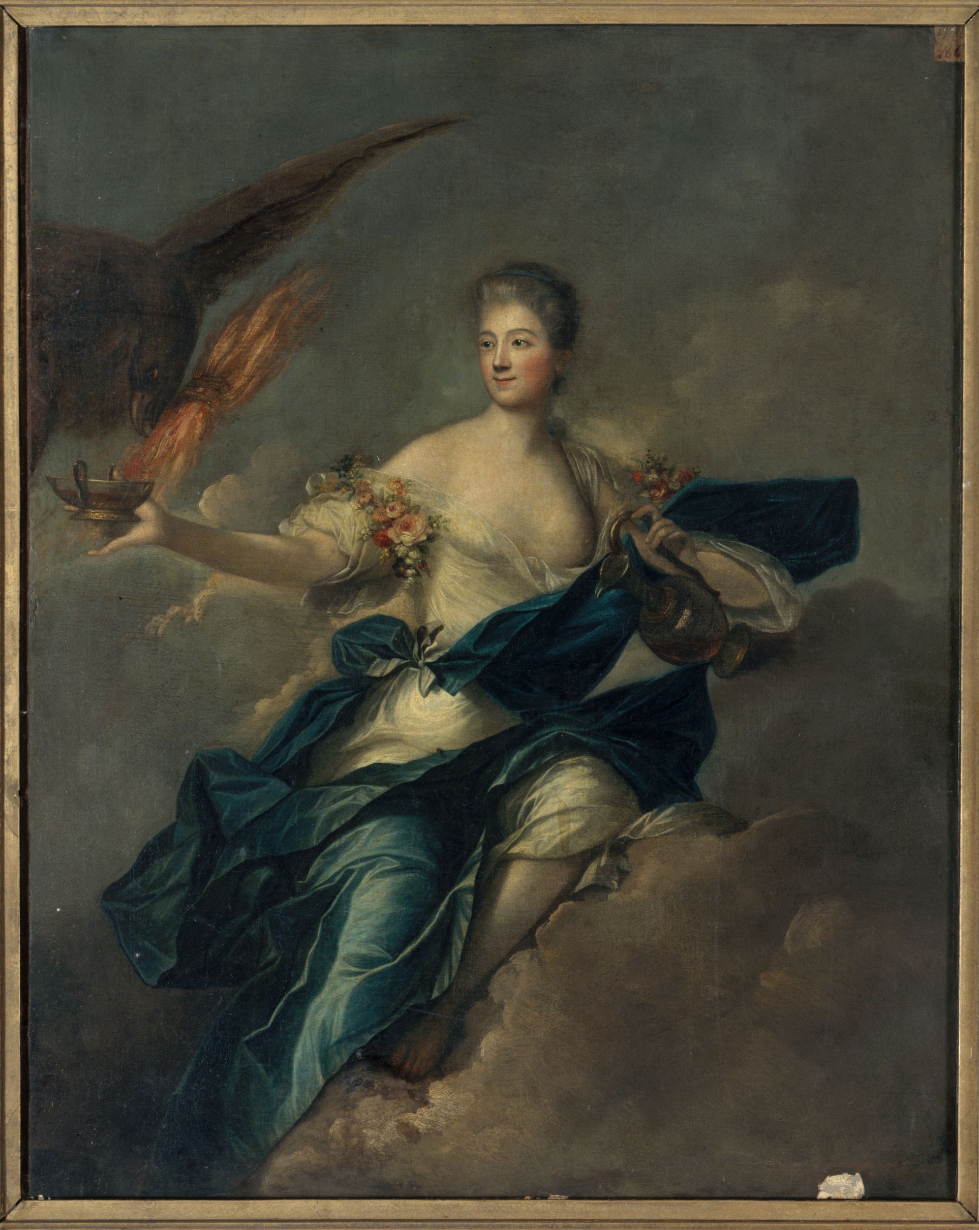 Jean-Marc Nattier, Portrait présumé de Mme de Mailly (1710-1751), en Hébé.