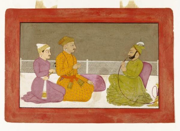 Unknown, Raja Bhupal Dev of Jasrota, Raja Dalip Singh and Raja Daya Dhat