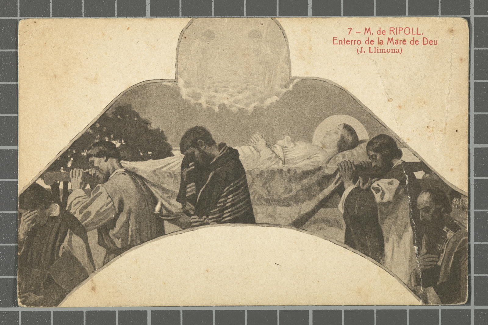 Desconegut, 7 - M. of Ripoll. Enterro of the Mother of Ten (J. Lemon)