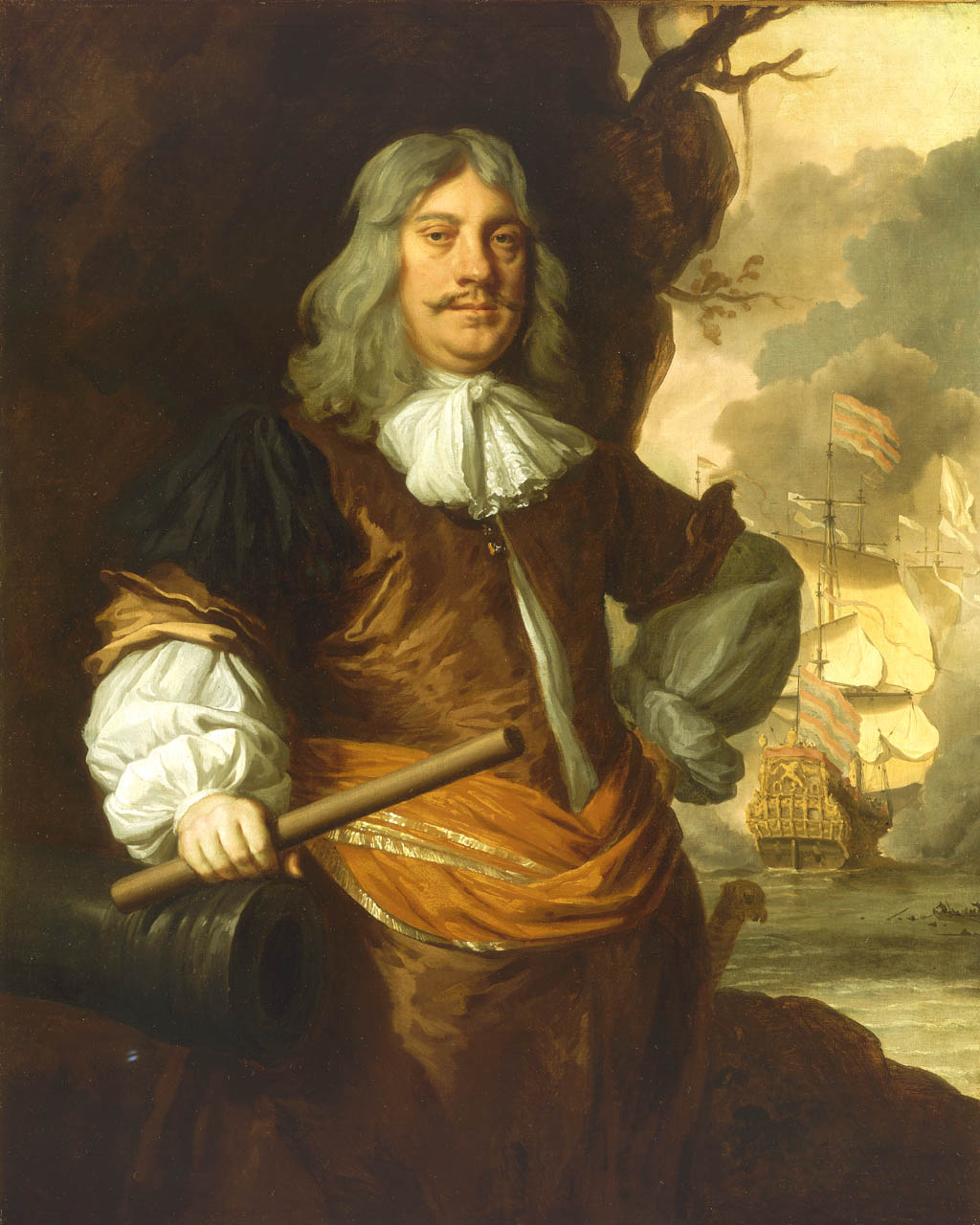 Peter Lely, Portrait of Cornelis Tromp, 1629-91