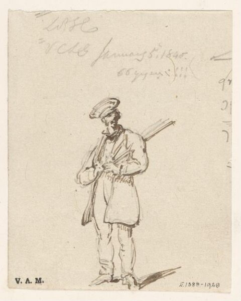 George Chinnery, A soldier, Macau