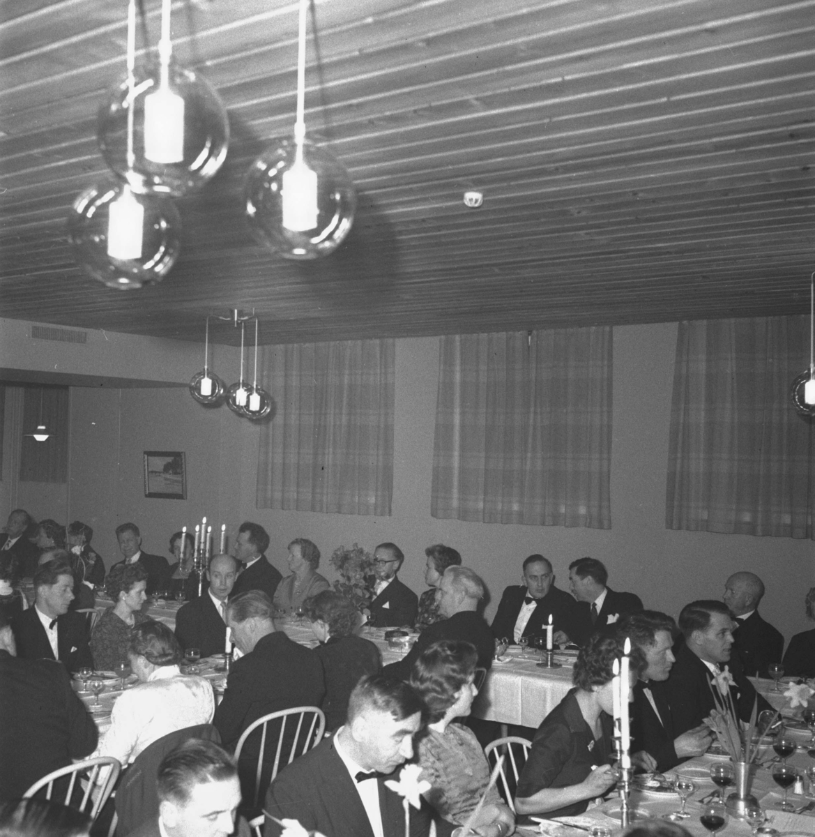 Per Magne Grue, Os, Hummelfjell hotell, Spisesalen, Mennesker, Festmiddag