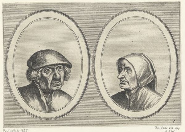 Doetechum, Johannes of Lucas van, (printmaker), Dirk Domp and Zeedighe Kniertje