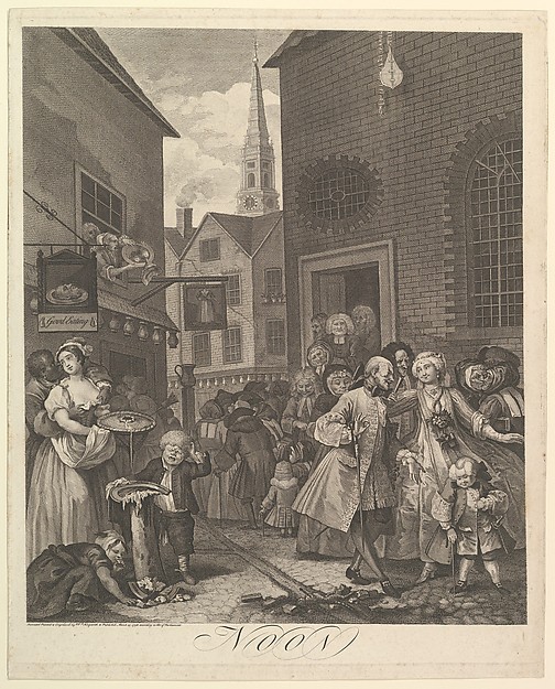 William Hogarth, Noon (The Four Times of Day)
