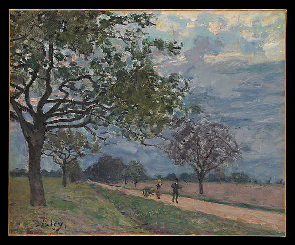 Alfred Sisley, The Road from Versailles to Louveciennes