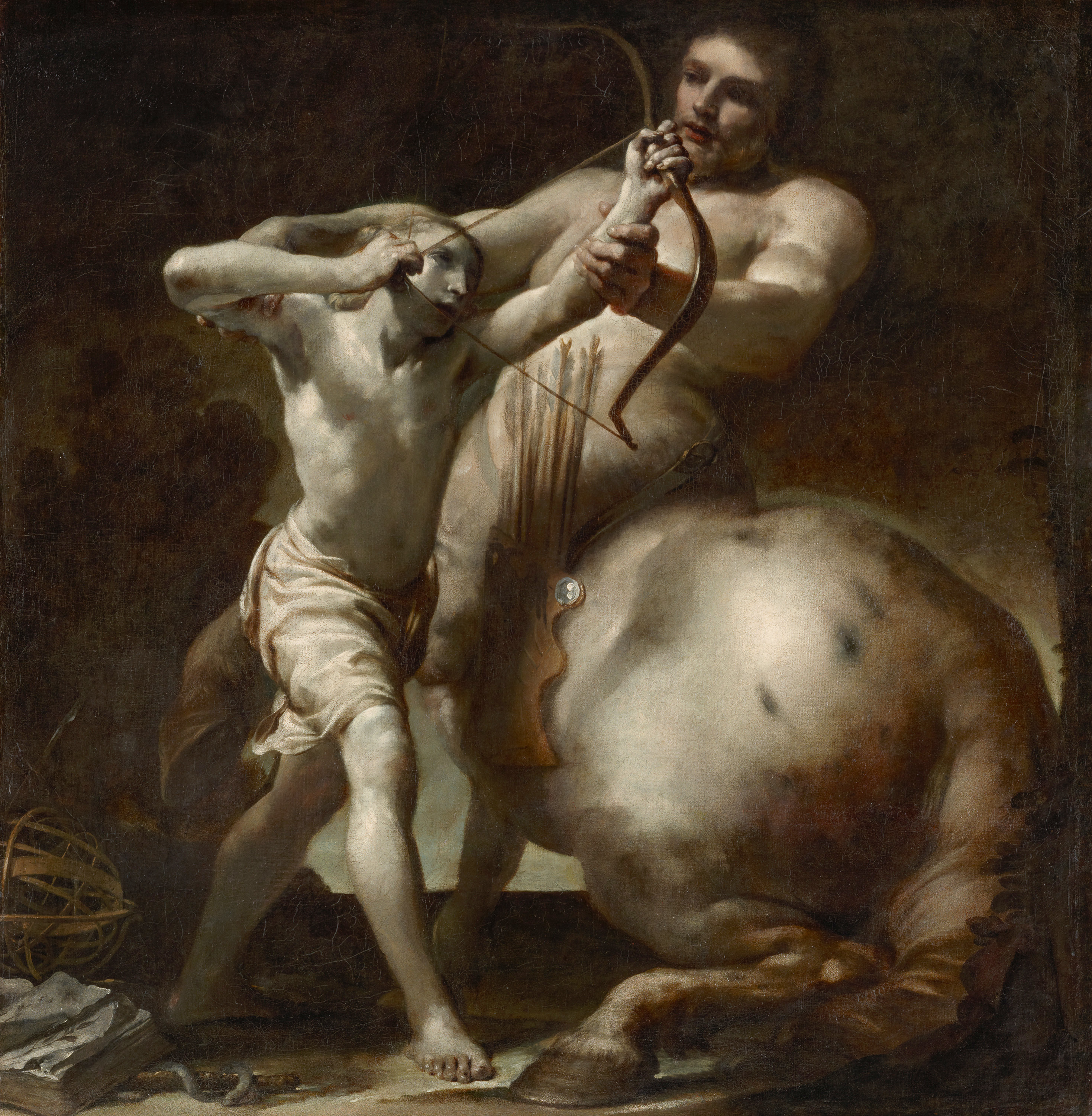 Giuseppe Maria Crespi, Achilles and Chiron