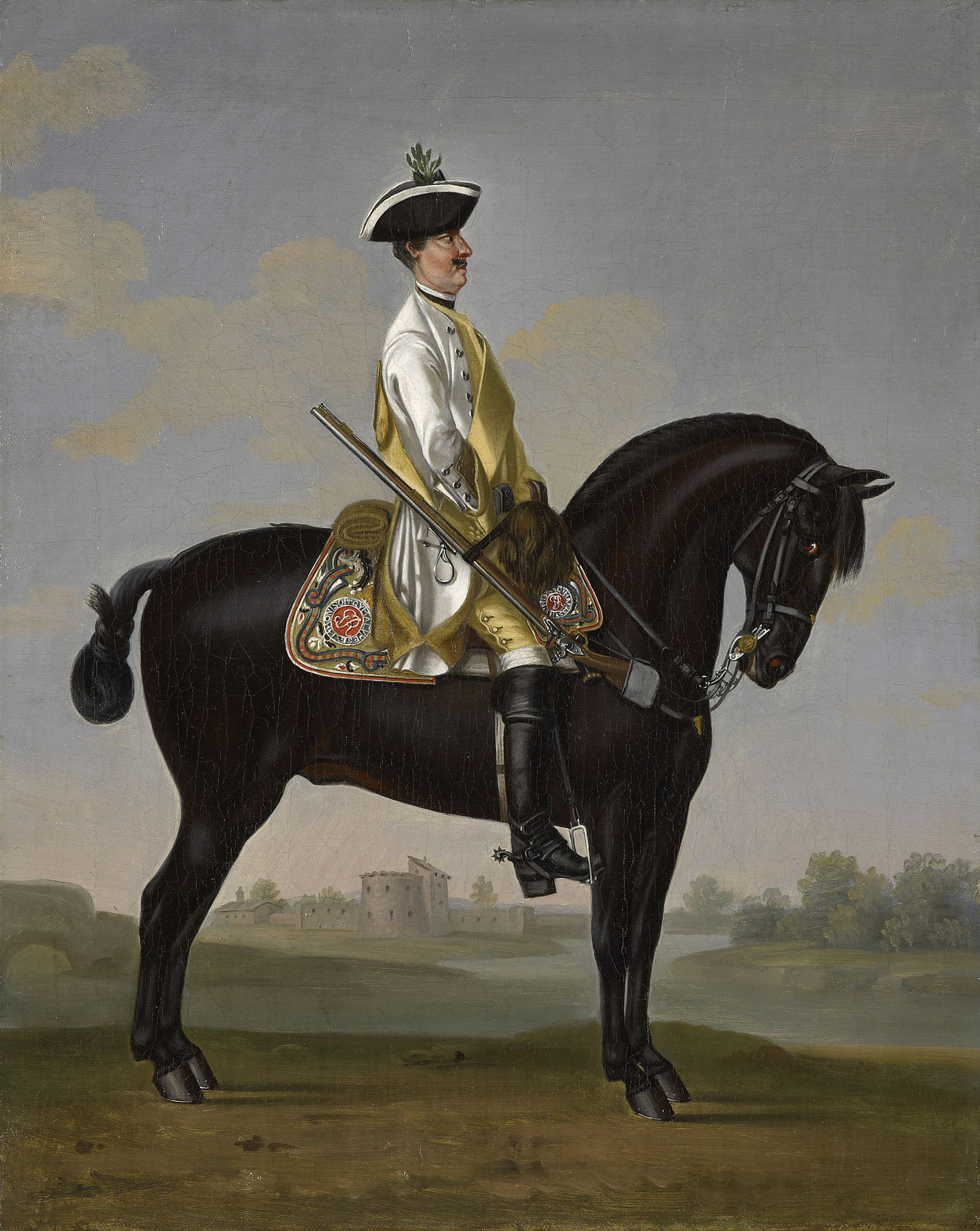 David Morier, Private, Regiment of Horse 1A "Leib Regiment"
