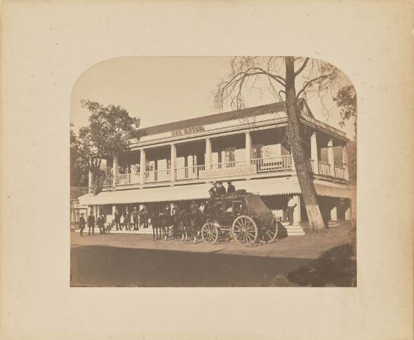 Carleton Watkins, Oso House, Bear Valley, Mariposa County