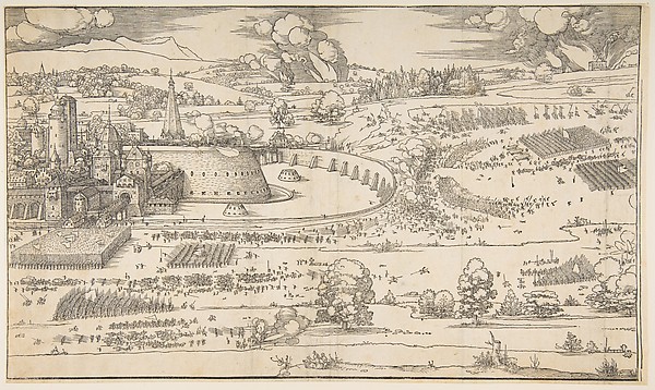 Albrecht Dürer, The Siege of a Fortress