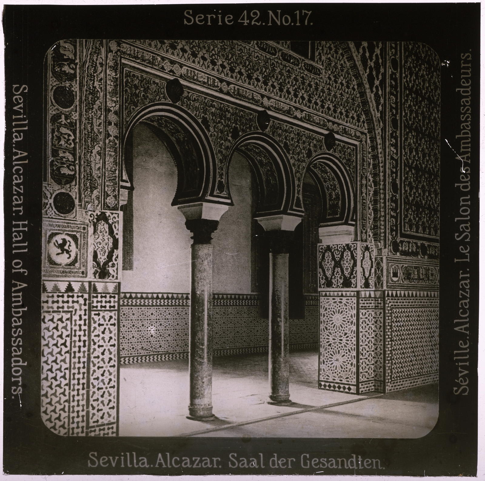 Desconegut, Sevilla. Alcazar. Saal der Gesandten Projection für Alle