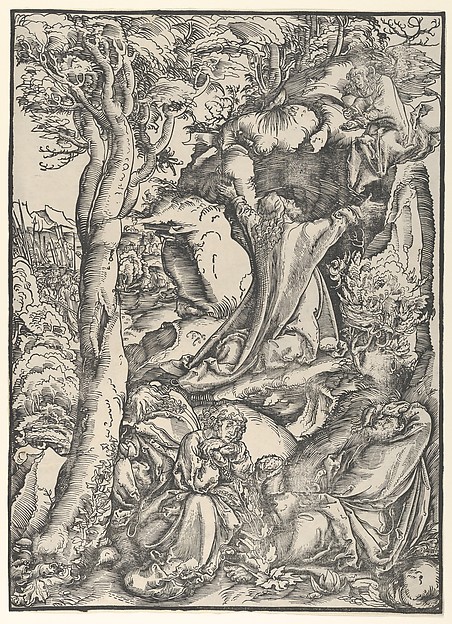 Lucas Cranach the Elder, Christ on the Mount of Olives