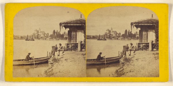 William England, La Ville de Thun prise du Lac. Suisse.