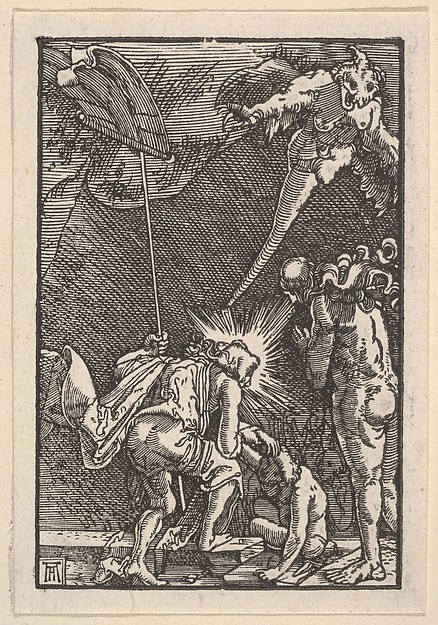 Albrecht Altdorfer, Christ in Limbo, from "The Fall and Salvation of Mankind Through the Life and Passion of Christ"