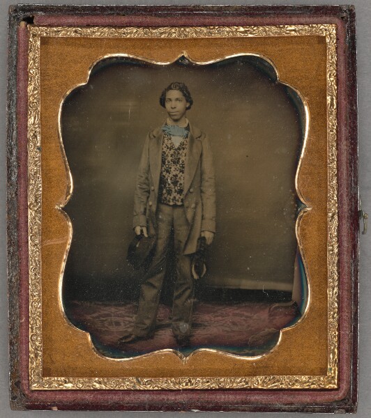Unknown, [Portrait of a Young Black Man]