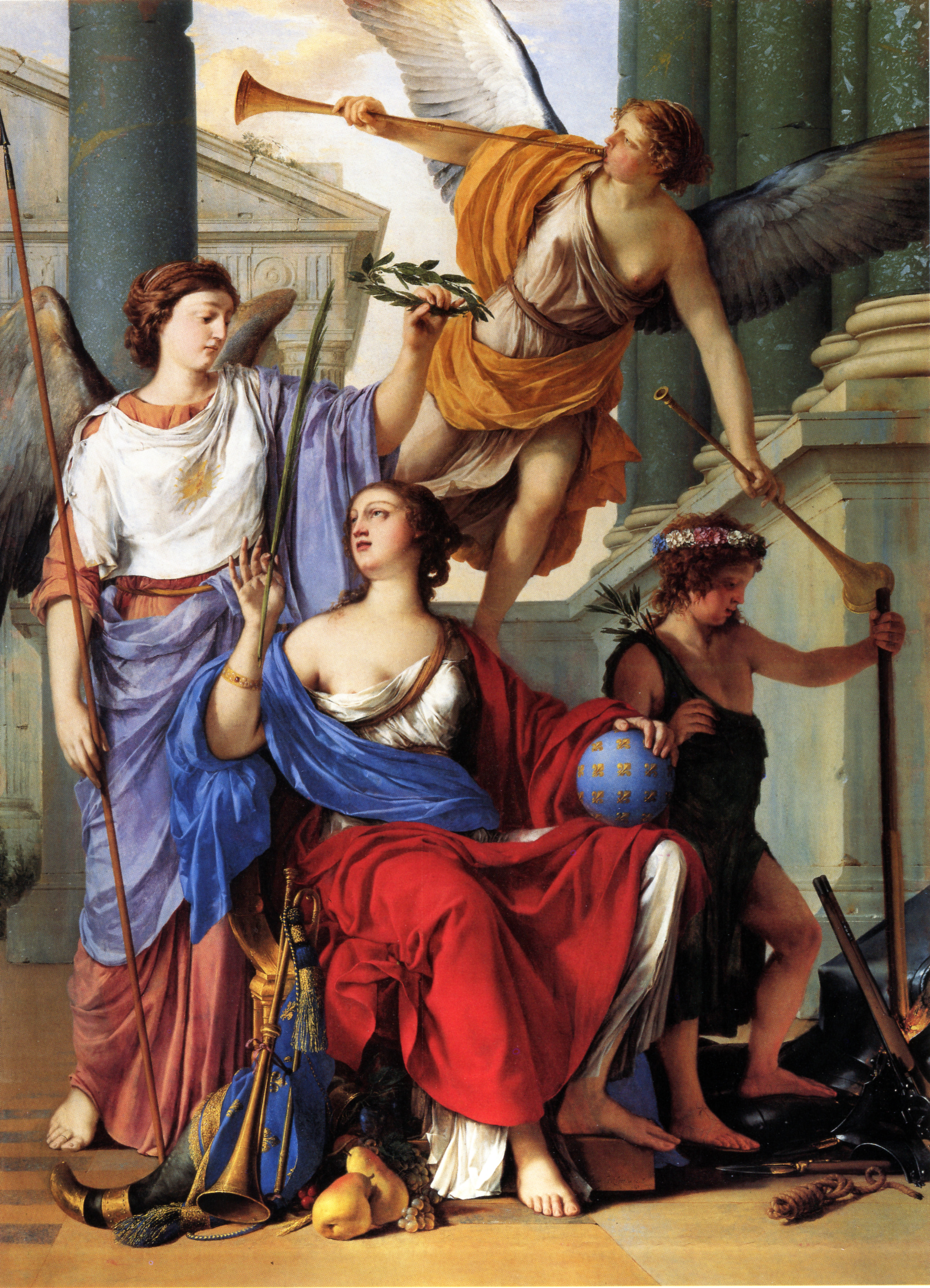 Laurent de La Hyre, Allégorie de la régence d'Anne d'Autriche