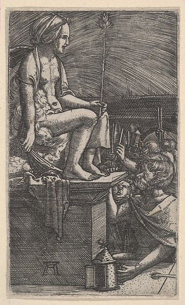 Albrecht Altdorfer, The Revenge of the Sorcerer Virgil