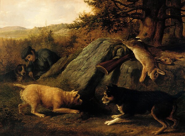 Thomas Hewes Hinckley, The Rabbit Hunters