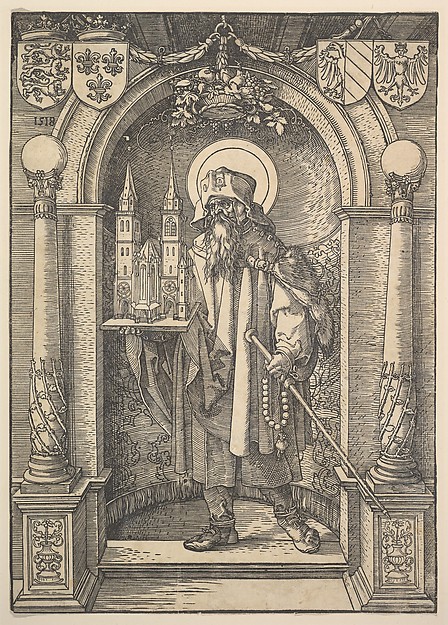 Albrecht Dürer, Saint Sebald in a Niche