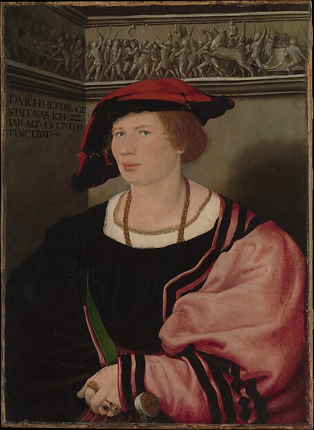 Hans Holbein the Younger, Benedikt von Hertenstein (born about 1495, died 1522)