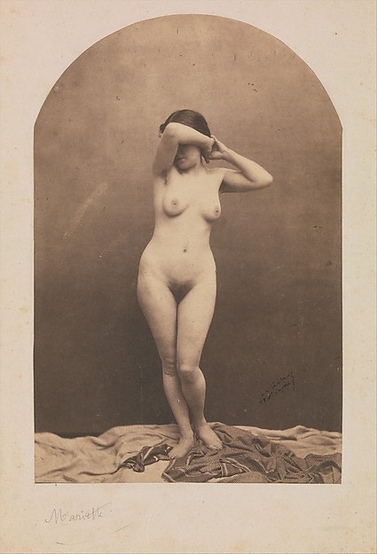 Nadar, [Standing Female Nude]