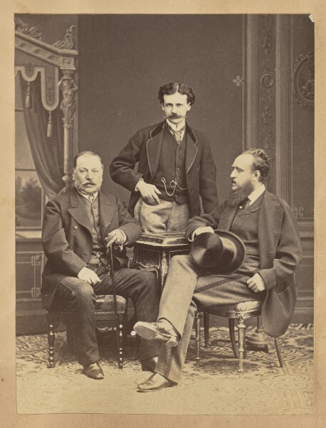 Unknown, [Portrait of three men]