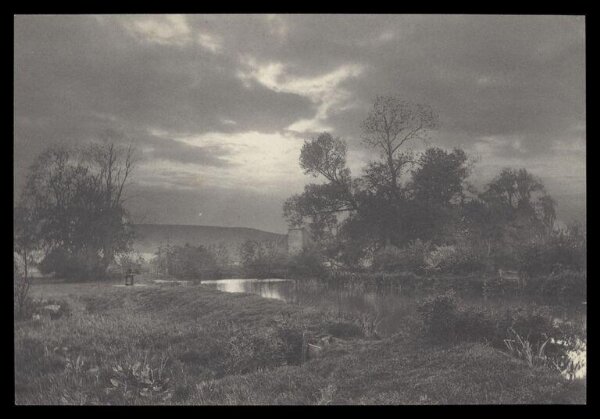 Gale, Lt. Col. Joseph, Still body of water in a landscape