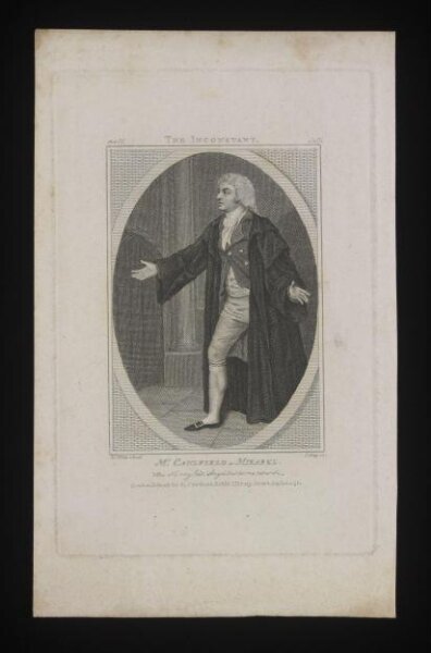 Samuel De Wilde, Mr. Caulfield as Mirabel