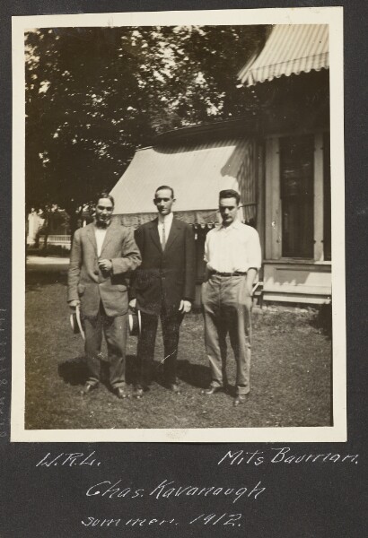 Unknown, [W.R.U., Mits Bauman, and Chas Kavanaugh]