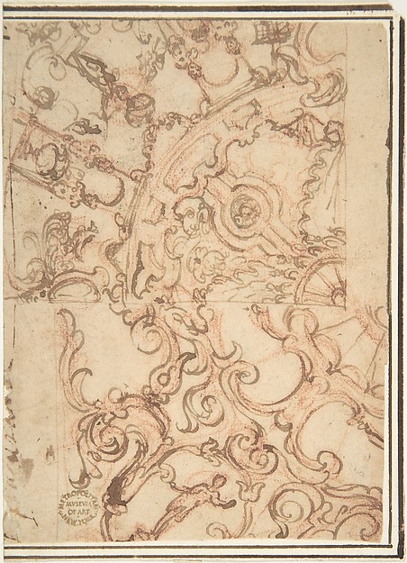 Anonymous, Italian, 16th century, Ceiling Decoration