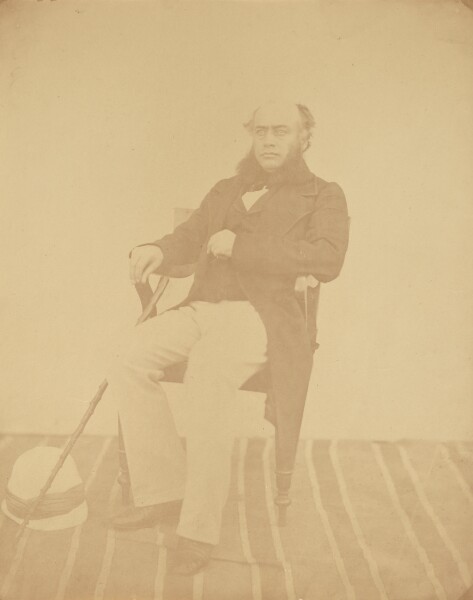 Unknown, [Portrait of a man, India]