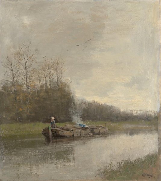 Anton Mauve, Trekvaart