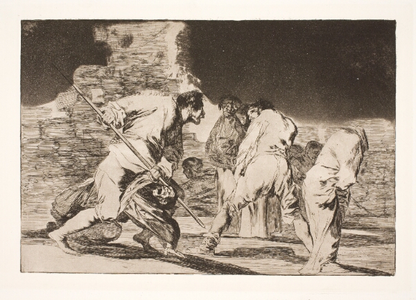 Francisco de Goya, Den tåbelige vrede (Det er utroligt - og vi blev skabt af Gud)