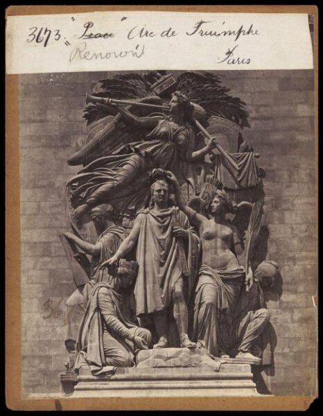 Francis Frith, 'Peace' Arc de Triomphe.  Paris