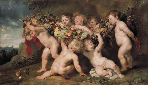 Peter Paul Rubens, The Fruit Garland