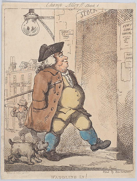 Thomas Rowlandson, Waddling In!