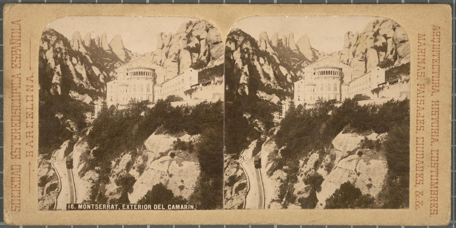 Desconegut, Montserrat. Foreign of the Camarín Justification of the title, registered title