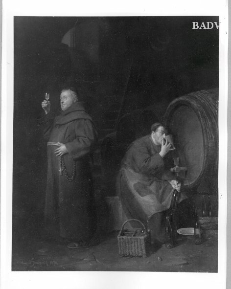 Eduard von Grützner, Moulas tasting vine