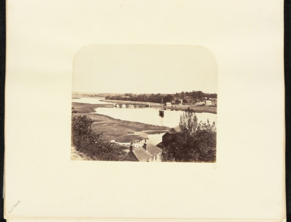 Ernest H. Edwards, [Aerial View of River]